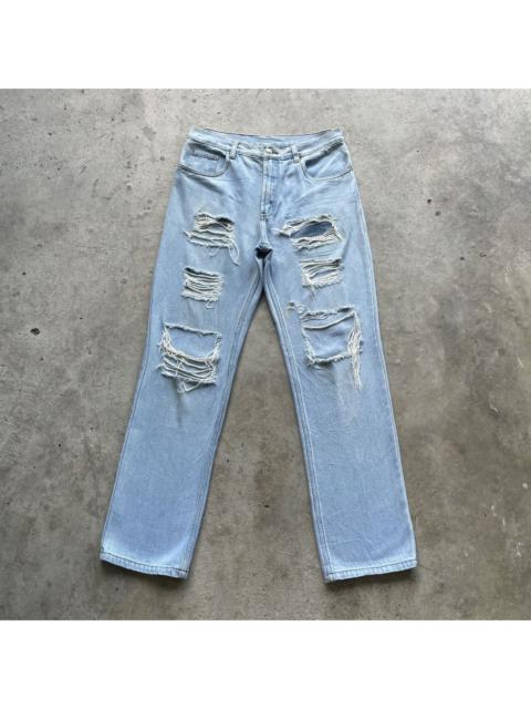 Other Designers Japanese Brand - Vintage Japan Ripped Jeans Faded Distressed Denim Pants W32