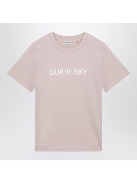 Burberry Burberry Light Pink Cotton T-Shirt Women