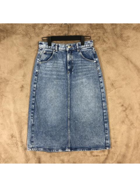 Other Designers Zara - ZARA WASH DENIM SKIRTS / WASH JEANS SKIRT #5660-201