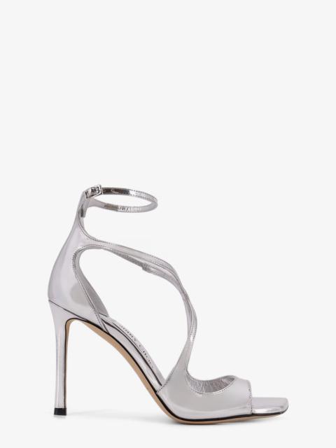 JIMMY CHOO Jimmy Choo Shiny Leather Azia Sandals