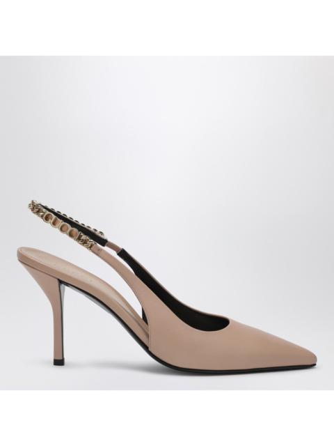 GUCCI Gucci Signorina Slingback Pumps In Light Pink Women