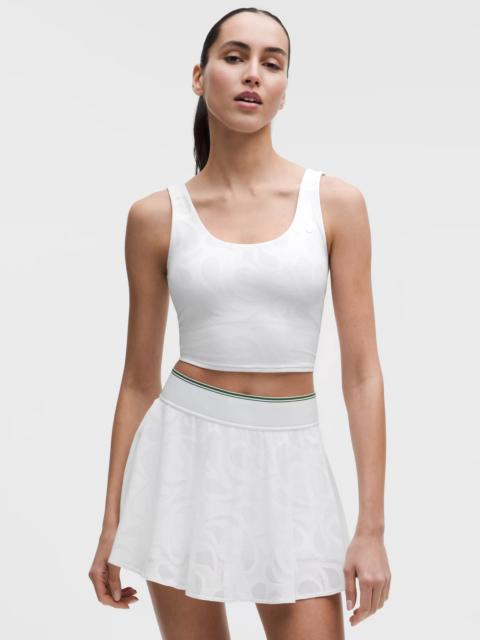 lululemon Paisley-Mesh Tennis Tank Top *B/C Cup