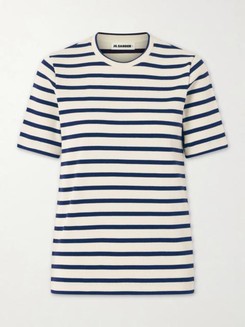Jil Sander Striped Cotton T-shirt