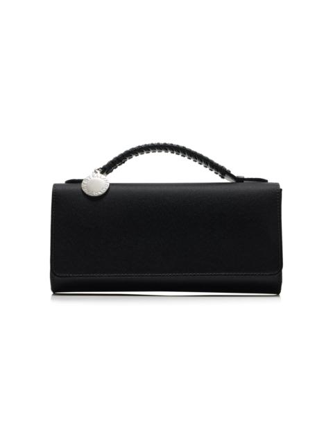 Stella McCartney Falabella Eco-Satin Clutch black