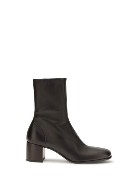 Prada Prada Stretch Nappa Leather Ankle Boots Moro