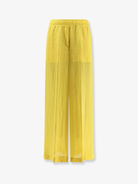 Other Designers Nude Linen Blend Trousers