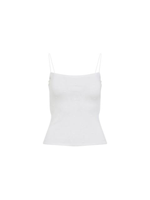 JACQUEMUS Jacquemus The Plumetis Top Women