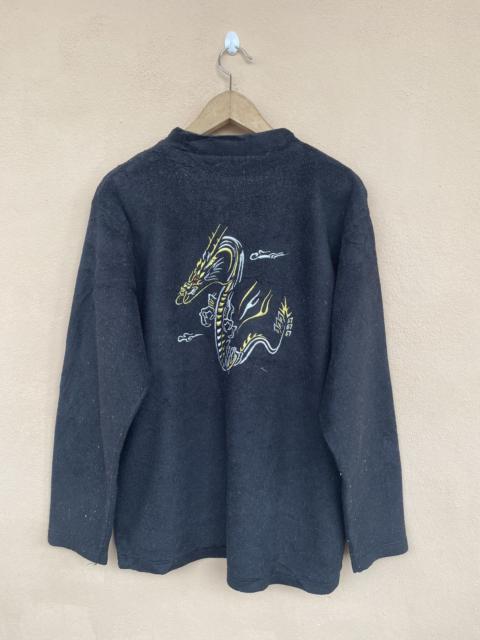 Other Designers Designer - Steals💥 Sukajan Dragon Embroidery Sweatshirt