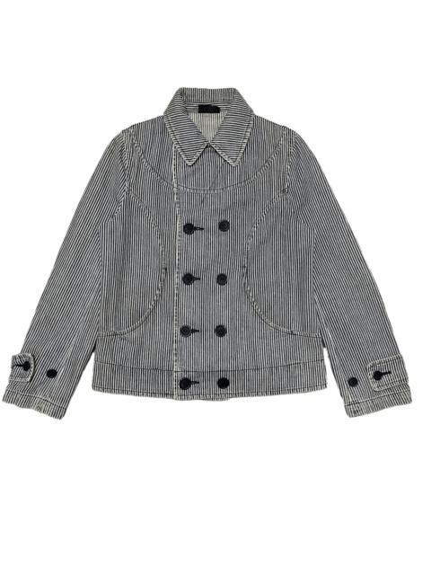 Other Designers Designer - Vintage A/T Atsuro Tayama Hickory Coat Jacket Unisex