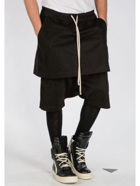 Rick Owens DRKSHDW Rick Owens Drkshdw Kilt Pod Short 