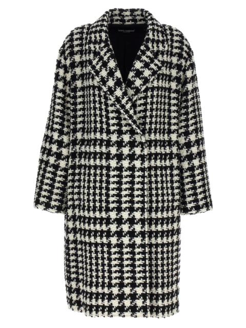 Dolce & Gabbana Women 'Pied De Poule' Coat