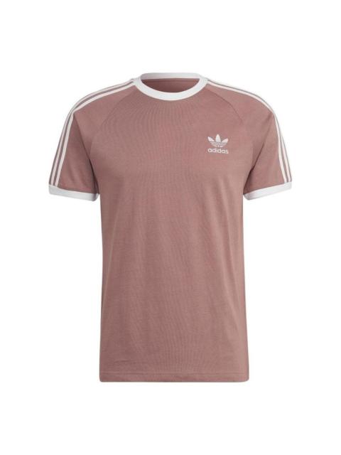adidas adidas originals Adicolor Classics 3-Stripes Tee 'Dark Pink' HM9326