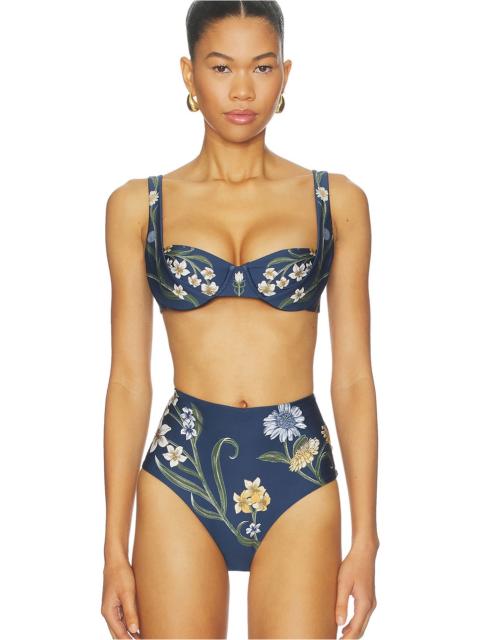 Agua by Agua Bendita Zucchini Laguna Bikini Top