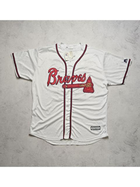 Other Designers Majestic - Atlanta Braves Ronald Acuña Jr. #13 MLB Baseball Jersey