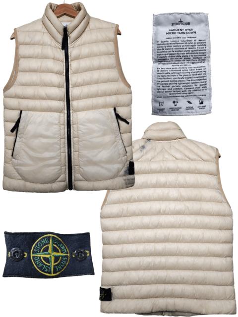 Stone Island Stone Island Garment Dyed Down Puffer Vest Vintage