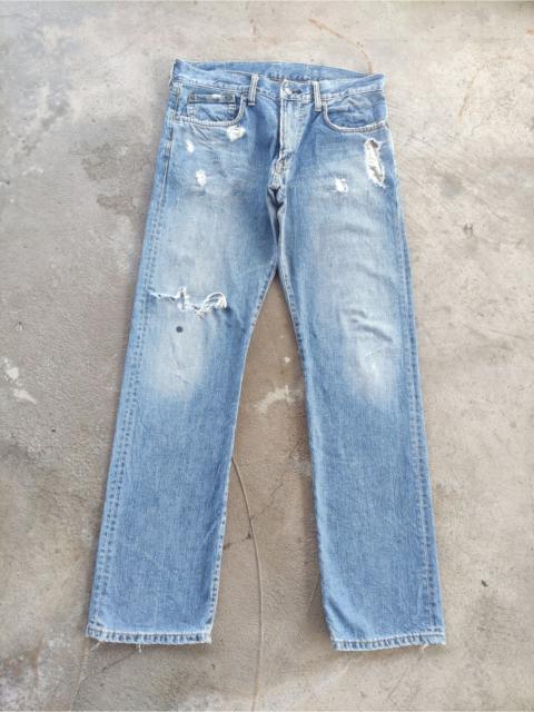 Other Designers Vintage Edwin 503 Japan Distressed Faded Denim Jean
