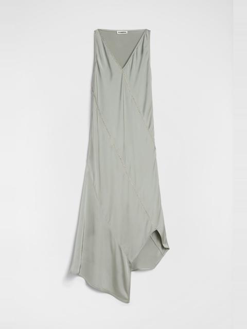 Jil Sander V-Neck Dress with Crystals