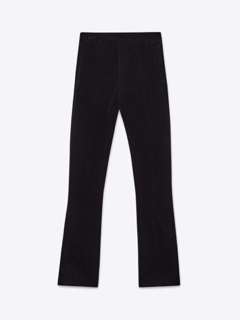 BLK DNM TROUSER 78 BLACK VELVET