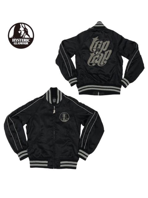 Vintage - Hysteric Glamour Trip Or Trap Bomber Varsity Jacket
