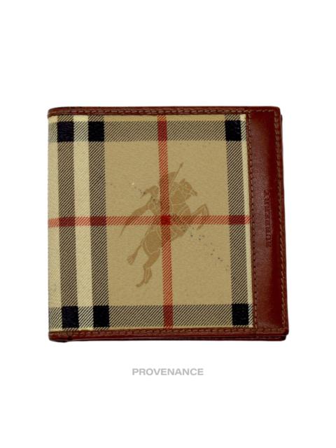 Burberry Burberry 8CC Bifold Wallet - Nova Check Brown