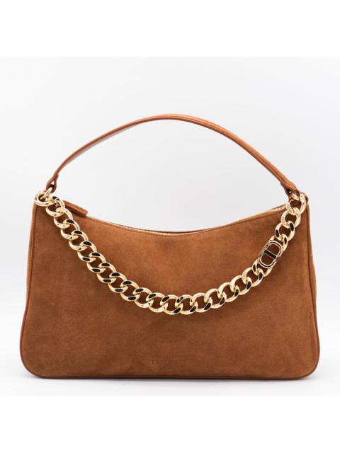 Other Designers TwinSet Brown Leather Liliane Shoulder Bag