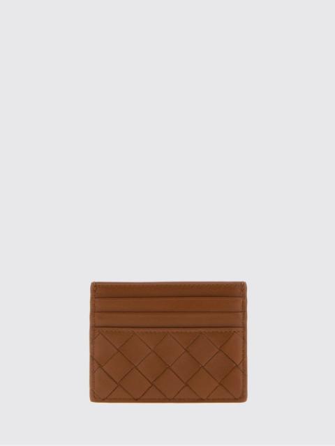 Bottega Veneta Bottega Veneta Women Bottega Veneta Flat Woven Nappa Calfskin Card Holder With 7 Slots