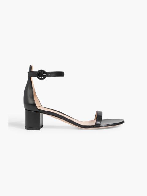 Gianvito Rossi Gaeta 45 leather sandals