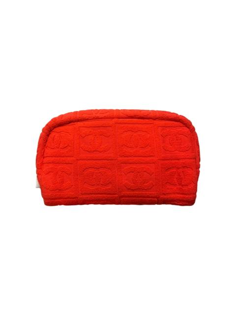 CHANEL CHANEL Sport Spring Summer 2002 Terry Cloth Pouch