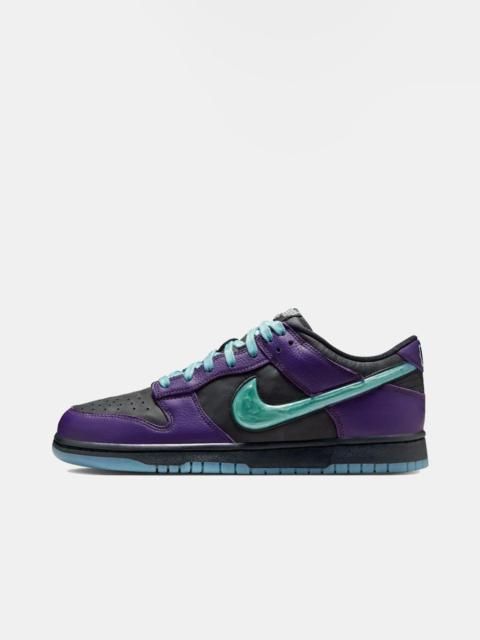 Nike Dunk Low Retro Limited Sneaker in Black/Artisan Teal/Grand Purple