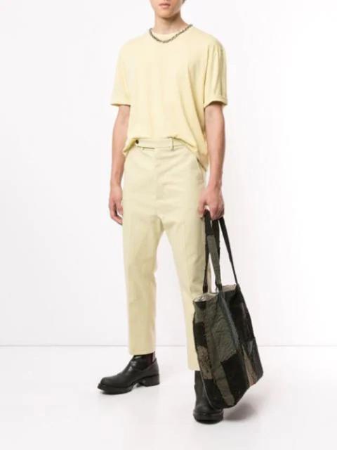 Haider Ackermann 2019 Pale Yellow High Waist Pants