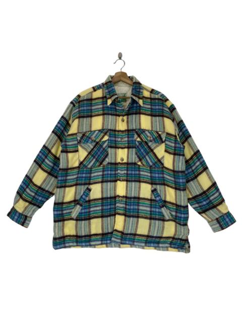 Other Designers Vintage - ✨Nice design Relish wool tartan fleece lining jacket