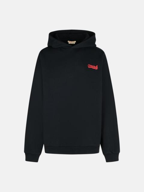 Marni BLACK COTTON SWEATSHIRT