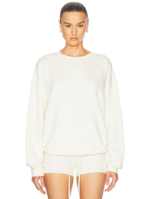 ÉTERNE Oversized Crewneck Sweatshirt