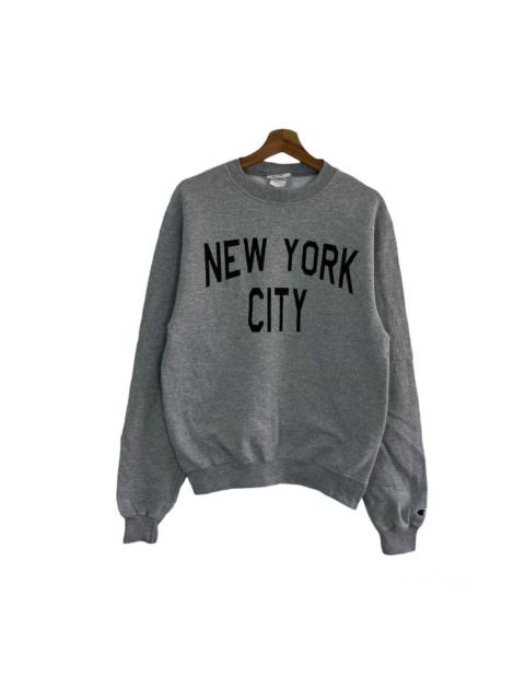 Champion VINTAGE CHAMPION SWEATSHIRT NEW YORK CITY BIG LOGO