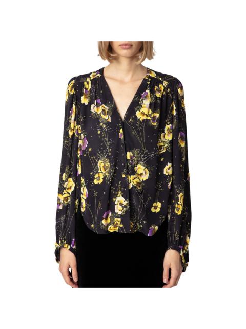 Zadig & Voltaire Zadig & Voltaire Turin Crepe Yoko Strass Shirt