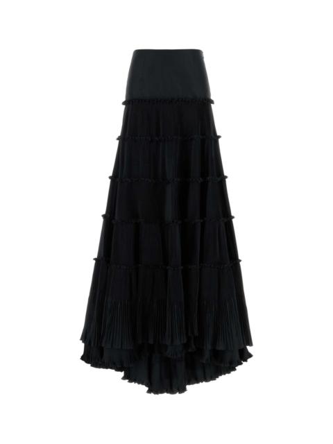 Blumarine Blumarine Women Black Taffeta Skirt