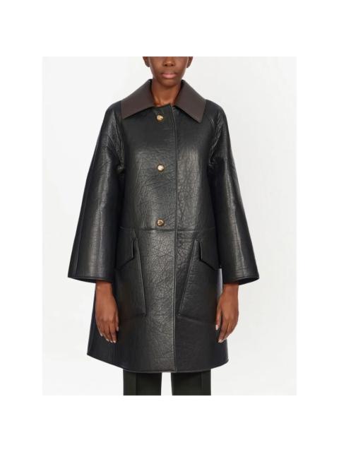 FERRAGAMO Ferragamo Leather-Coat