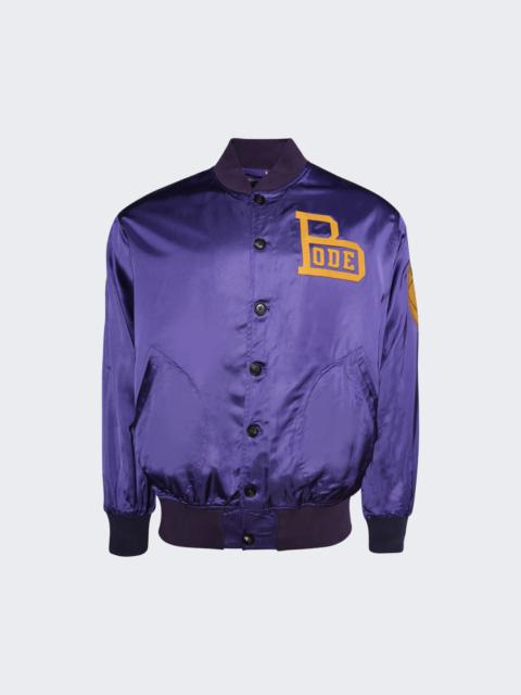 BODE Athlete's Rally Jacket Purple
