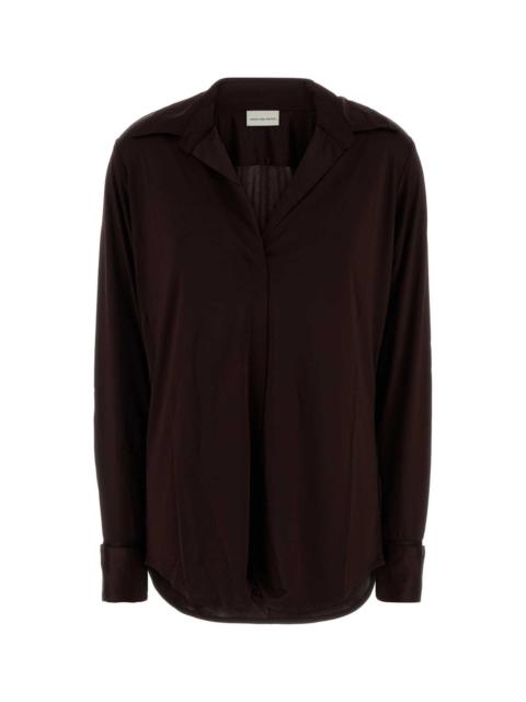 Dries Van Noten Dries Van Noten Women Grape Viscose Hulindra Shirt