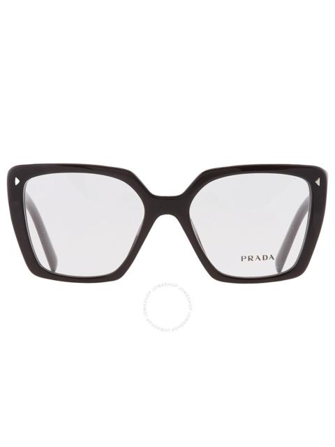 Prada Prada Demo Butterfly Ladies Eyeglasses PR 16ZV 1AB1O1 51