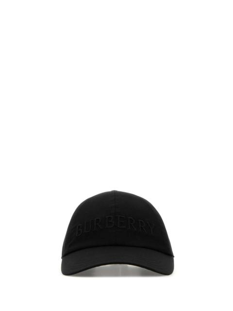 Burberry Women Black Cotton Baseball Cap