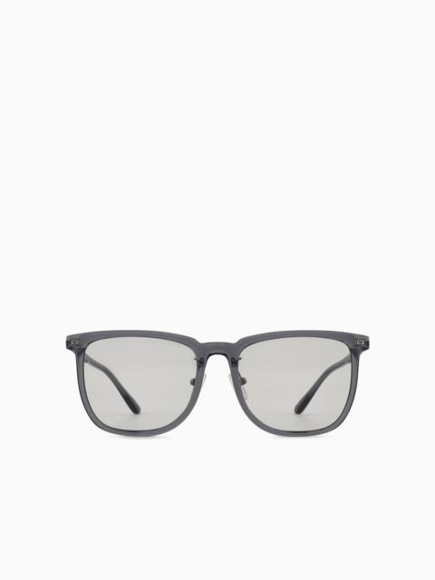 EMPORIO ARMANI UNISEX SQUARE SUNGLASSES