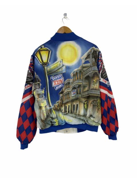 Other Designers Chalk Line - Vintage 89’ Denver Broncos Super Bowl Full print Jacket