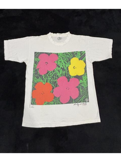 Other Designers Vintage 90’s Andy Warhol Flower Poster Pop Art Tshirt