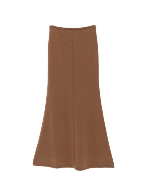 Max Mara Max Mara Women Wool And Cashmere Long Skirt