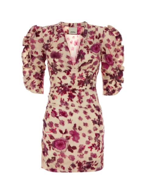 Isabel Marant Isabel Marant Women Printed Stretch Silk Doris Mini Dress