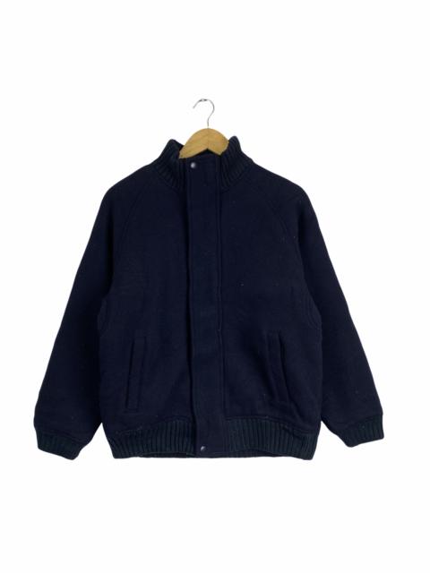 Other Designers United Arrows - VINTAGE UNITED ARROWS JAPANESE BRAND WOOL BOMBER JACKET