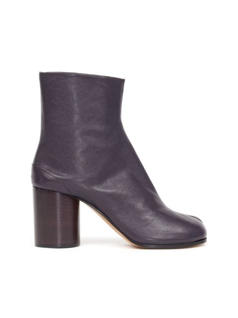 Tabi 80mm leather ankle boots