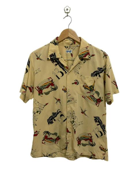 Schott RARE🔥Schott New York Paradise Hawaiian Shirt