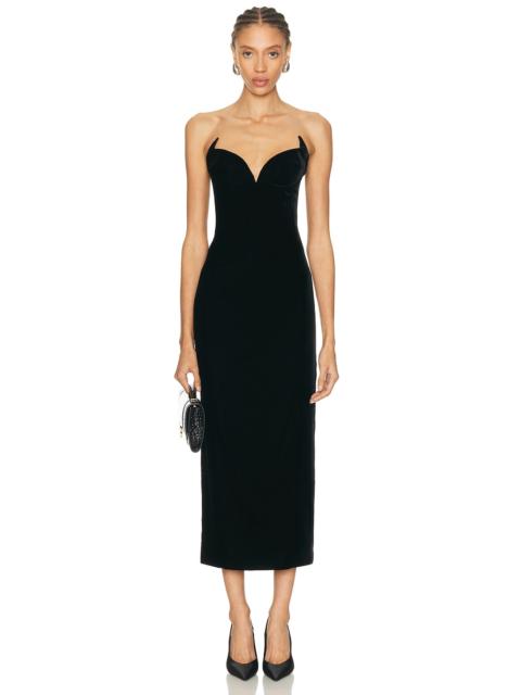 MUGLER Sleeveless Gown